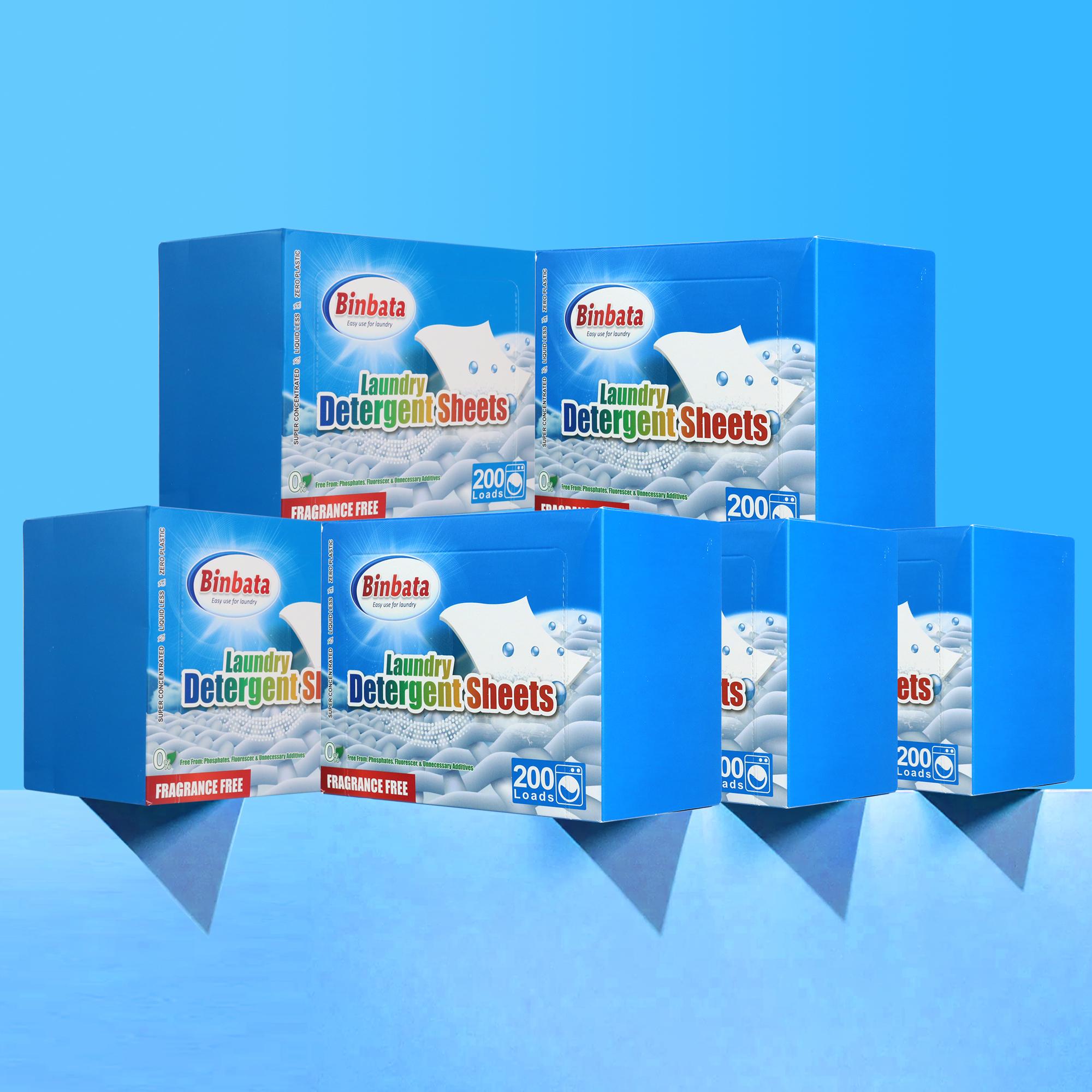 Laundry Sheets 100 count   Unscented