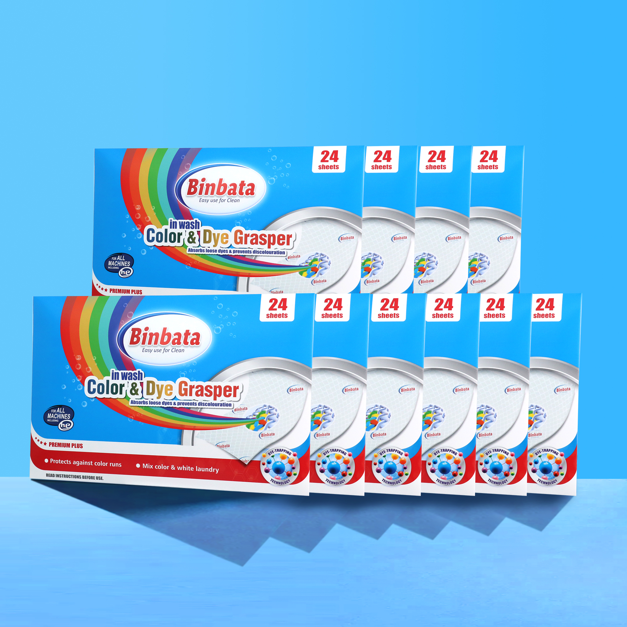 Color catcher for Laundry 24 Count, Fragrance Free